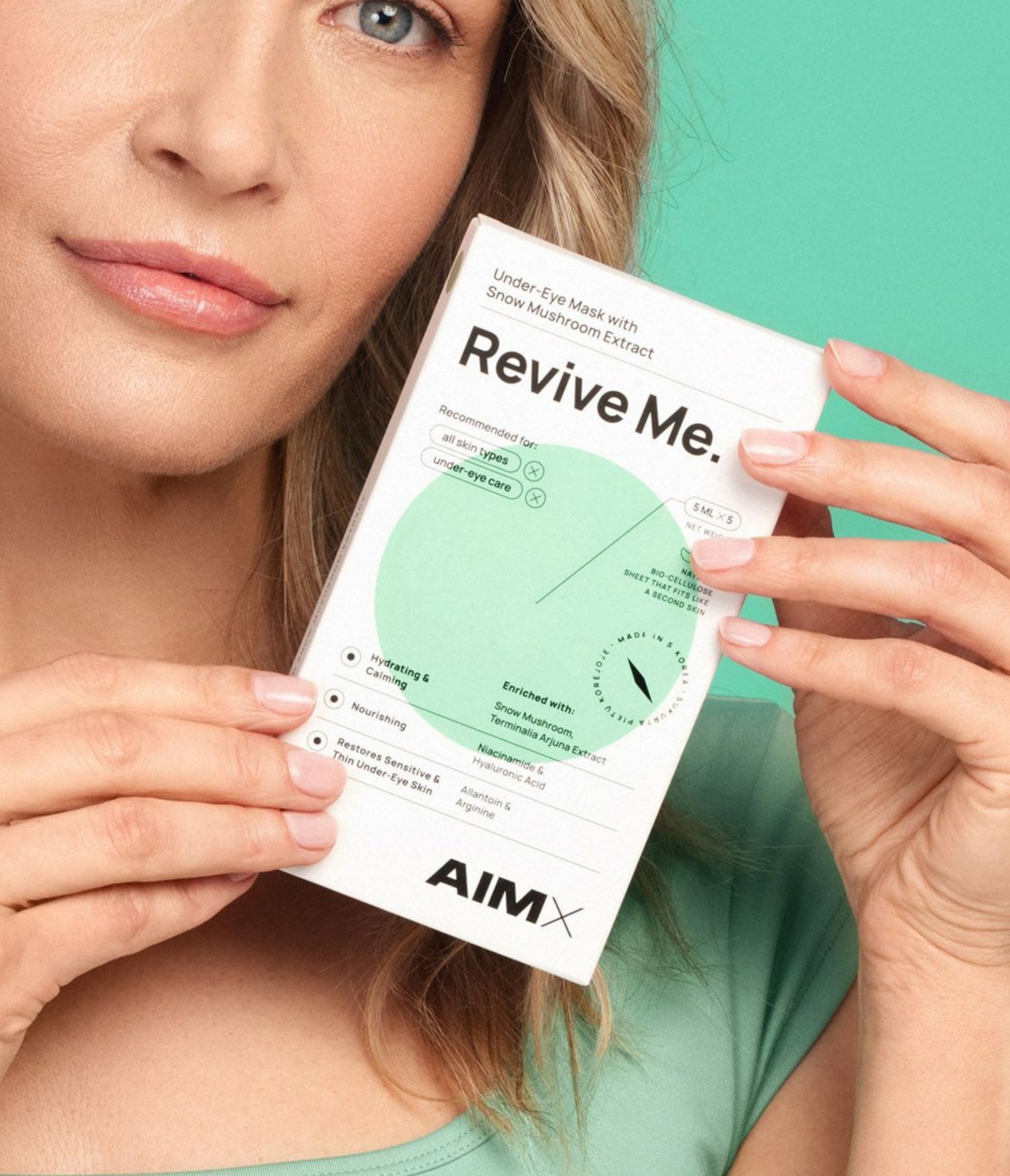 Eye mask with hyaluron "Revive Me" AIMX