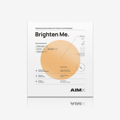 Sheet mask with vitamin C &quot;Brighten Me&quot; AIMX