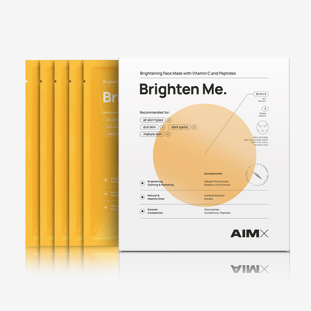 Sheet mask with vitamin C &quot;Brighten Me&quot; AIMX