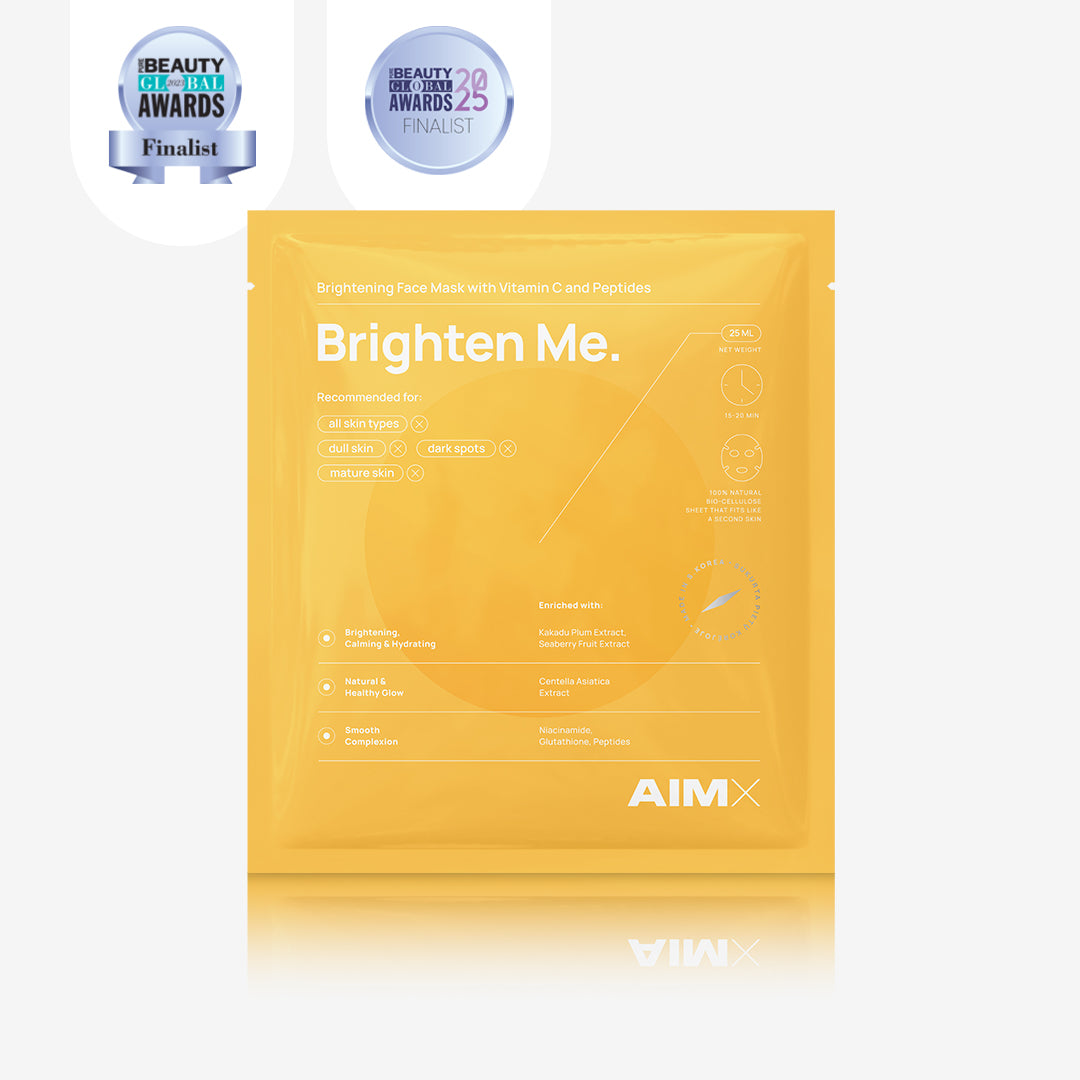 Sheet mask with vitamin C &quot;Brighten Me&quot; AIMX