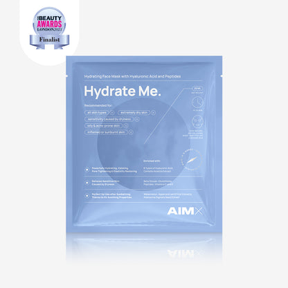 Moisturising sheet mask with peptides &quot;Hydrate Me&quot; AIMX