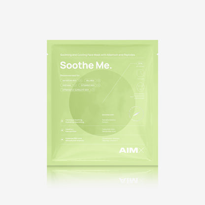 Soothing sheet mask with peptides &quot;Soothe Me&quot; AIMX