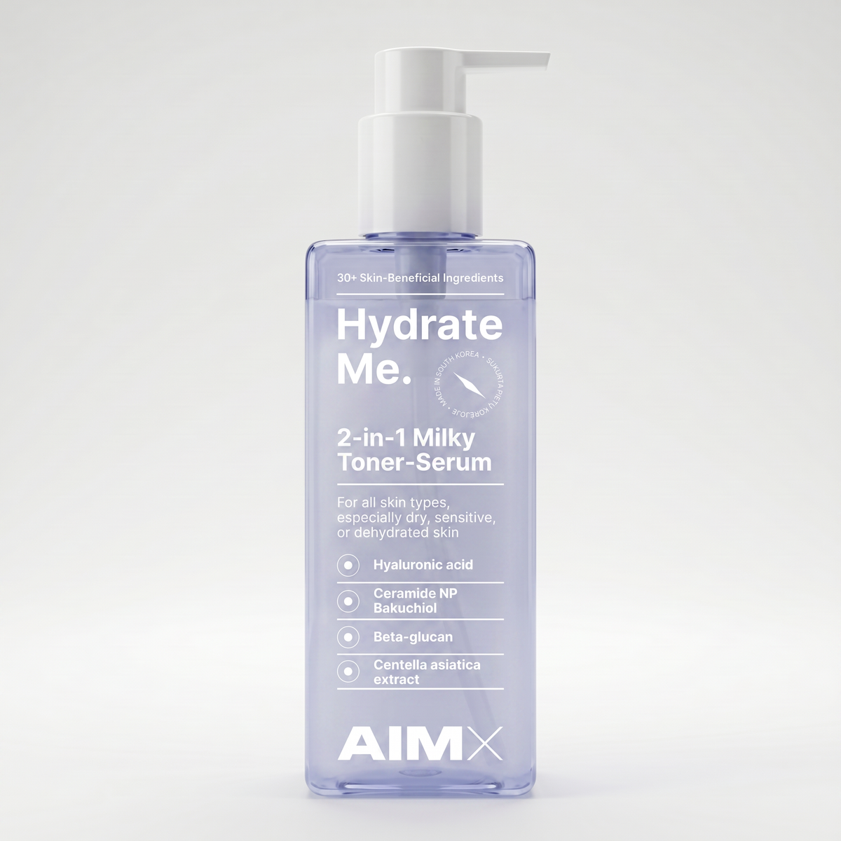 2-in1 Milky Toner-Serum "Hydrate Me" AIMX